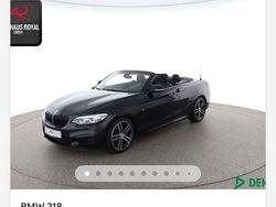 Schwarz Gebraucht 2020 BMW 218 Shadowline Cabrio | 28.000 €