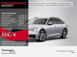 Silber Gebraucht 2025 Audi A6 S-Line Kombi | 51.340 € (Superpreis)