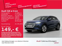 Navarrablau metallic Gebraucht 2022 Audi Q4 e-tron Advanced SUV | 23.868 € (Guter Preis)