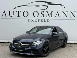 Blau Gebraucht 2021 Mercedes C300 AMG line Limousine | 24.950 € (Guter Preis)