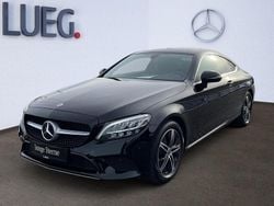 Unilack schwarz uni Gebraucht 2022 Mercedes C200 AMG Coupé | 34.500 € (Guter Preis)
