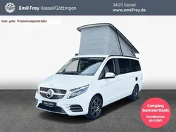 Bergkristallweiss metallic Gebraucht 2023 Mercedes V300 Marco Polo Van / Kleinbus | 72.499 € (Etwas zu teuer)