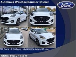 Weiß Neu 2025 Ford Puma Gen-E ST-Line SUV | 24.900 € (Guter Preis)