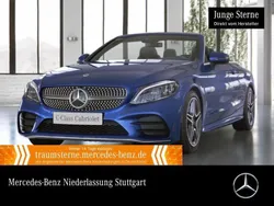 Blau Gebraucht 2021 Mercedes C180 AMG Cabrio | 35.990 € (Guter Preis)