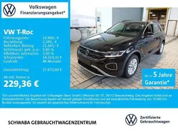 Schwarz Gebraucht 2024 VW T-Roc Life SUV | 23.490 € (Guter Preis)