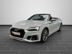 Gletscherweiß metallic verdeck schwarz (metallic) Gebraucht 2024 Audi A5 Ambiente Coupé | 47.990 € (Guter Preis)