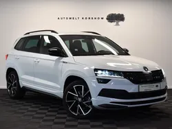 Moonweiss metallic Gebraucht 2019 Skoda Karoq SportLine SUV | 28.200 € (Etwas zu teuer)