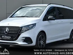 Bergkristallweiß Gebraucht 2024 Mercedes V300 Exclusive Van / Kleinbus | 92.900 € (Teuer)