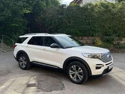 Weiß Gebraucht 2020 Ford Explorer Platinum SUV | 44.000 €