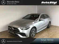 Lack hightechsilber (metallic) Gebraucht 2023 Mercedes C300e Kombi | 49.899 € (Fairer Preis)