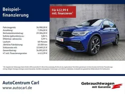 Blau Gebraucht 2021 VW Tiguan R-line SUV | 36.980 € (Etwas zu teuer)