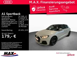 Tausilber metallic/mythosschwa Gebraucht 2024 Audi A1 Advanced Kleinwagen | 22.369 € (Guter Preis)