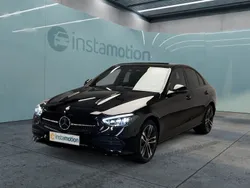 Schwarz Gebraucht 2024 Mercedes C300e Advanced Limousine | 47.600 € (Fairer Preis)