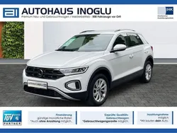 Weiß purewhite Gebraucht 2023 VW T-Roc Life SUV | 23.980 € (Superpreis)
