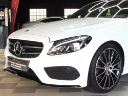 Weiß Gebraucht 2016 Mercedes C200 AMG line Limousine | 19.299 € (Fairer Preis)