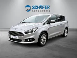 Silber Gebraucht 2015 Ford S-MAX Titanium Van / Kleinbus | 17.950 € (Fairer Preis)