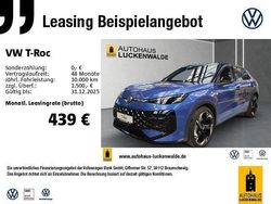 Blau Neu 2025 VW T-Roc R-line SUV | 46.777 €