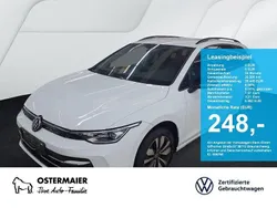 Pure white Gebraucht 2024 VW Golf VIII Goal Kombi | 26.440 € (Superpreis)