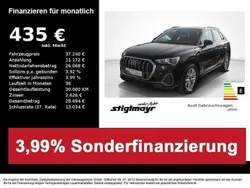 Mythosschwarz metallic Gebraucht 2024 Audi Q3 S-Line SUV | 37.240 € (Superpreis)