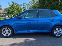 Blau Gebraucht 2022 Skoda Fabia Style Kleinwagen | 14.999 € (Fairer Preis)