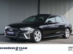 Mythosschwarz metallic Gebraucht 2023 Audi A4 S-Line Kombi | 43.980 € (Teuer)