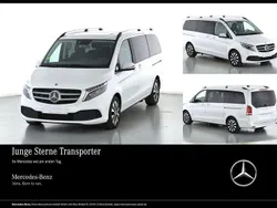 Bergkristallweiß metallic Gebraucht 2024 Mercedes V250 Edition Van / Kleinbus | 56.700 € (Etwas zu teuer)