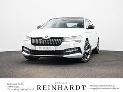 Moonweiss metallic Gebraucht 2021 Skoda Superb SportLine Limousine | 23.957 € (Fairer Preis)