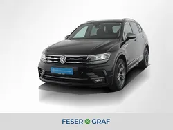 Schwarz Gebraucht 2021 VW Tiguan Allspace Highline SUV | 29.888 € (Fairer Preis)