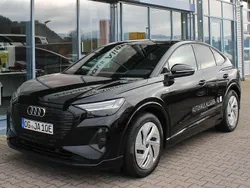 Mythosschwarz metallic Gebraucht 2022 Audi Q4 Sportback e-tron S-Line SUV | 38.490 € (Teuer)
