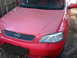 Rot Gebraucht 2002 Opel Astra Cabriolet Cabrio | 1.500 €