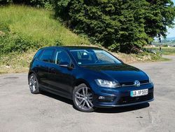 Blau Gebraucht 2016 VW Golf VII Highline Limousine | 14.999 € (Fairer Preis)