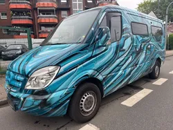 Blau Gebraucht 2009 Mercedes Sprinter Van | 9.990 € (Fairer Preis)