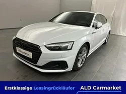 Weiß Gebraucht 2021 Audi A5 Sportback Advanced Coupé | 31.980 € (Etwas zu teuer)