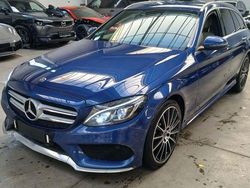 Blau Gebraucht 2015 Mercedes C400 AMG line Limousine | 22.999 € (Guter Preis)