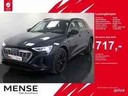 Plasmablau Gebraucht 2024 Audi Q8 e-tron S-Line SUV | 68.885 € (Etwas zu teuer)