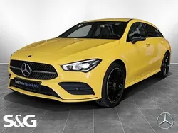 Gelb Gebraucht 2021 Mercedes CLA250e Shooting Brake AMG Kombi | 25.950 € (Fairer Preis)