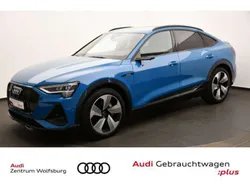 Antiguablau metallic Gebraucht 2020 Audi e-tron SUV | 36.580 € (Fairer Preis)
