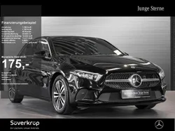 Unilack nachtschwarz Gebraucht 2022 Mercedes A180 Advanced Limousine | 22.180 € (Guter Preis)