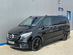 Schwarz Gebraucht 2018 Mercedes V250 AMG line Van / Kleinbus | 51.199 € (Etwas zu teuer)