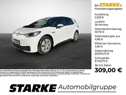 Weiß Gebraucht 2020 VW ID.3 Pro Performance Kleinwagen | 20.980 € (Guter Preis)