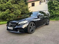 Schwarz Gebraucht 2019 Mercedes C200 AMG Limousine | 22.990 € (Teuer)