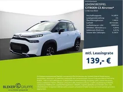 Weiss Gebraucht 2023 Citroën C3 Kleinwagen | 14.580 € (Fairer Preis)