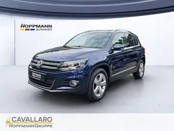 Night blue metallic Gebraucht 2014 VW Tiguan Sportline SUV | 12.490 € (Fairer Preis)