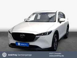 Rhodium white metallic Gebraucht 2024 Mazda CX-5 Exclusive-Line SUV | 33.915 € (Superpreis)