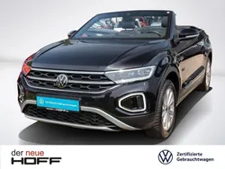 Deep black perleffekt Gebraucht 2024 VW T-Roc Cabriolet Style Cabrio | 25.475 € (Superpreis)