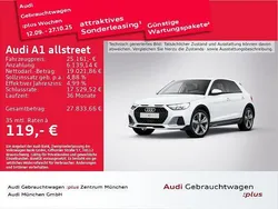 Gletscherweiß metallic Gebraucht 2024 Audi A1 Sport Kleinwagen | 25.161 € (Fairer Preis)
