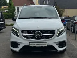 Bergkristallweiß Gebraucht 2021 Mercedes V300 AMG line Van / Kleinbus | 47.980 € (Teuer)