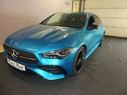Hyperblau metalliclack Gebraucht 2024 Mercedes CLA200 Shooting Brake AMG Line Premium Kombi | 37.950 € (Teuer)