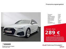 Gletscherweiß metallic Gebraucht 2023 Audi A4 S-Line Kombi | 34.490 € (Superpreis)