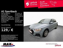 Pfeilgrau perleffekt Gebraucht 2025 Audi A1 Sportback Advanced Plus Kleinwagen | 22.479 € (Guter Preis)
